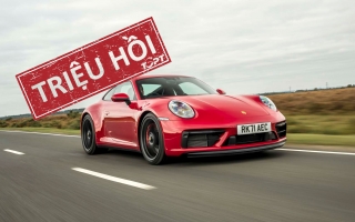 Triệu hồi loạt xe thể thao Porsche 718 và 911 do nguy cơ rơi bánh