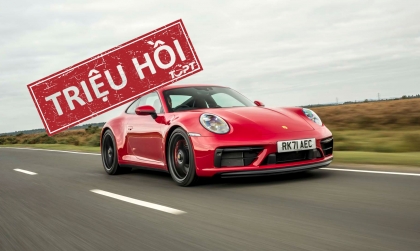 Triệu hồi loạt xe thể thao Porsche 718 và 911 do nguy cơ rơi bánh