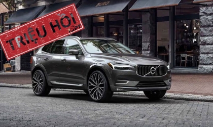 Triệu hồi Volvo XC60 trên toàn cầu do lỗi chân phanh