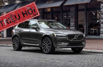 Triệu hồi Volvo XC60 trên toàn cầu do lỗi chân phanh