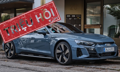 Audi e-Tron GT tiếp tục bị triệu hồi trên toàn cầu do lỗi pin cao áp