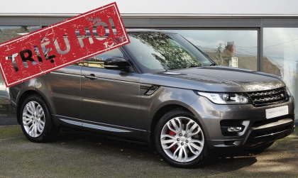 Range Rover bị triệu hồi do lỗi hệ thống treo