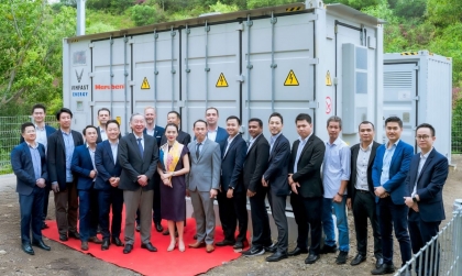 Hệ thống lưu trữ năng lượng đầu tiên của VinFast Energy được lắp tại Vinpearl Nha Trang