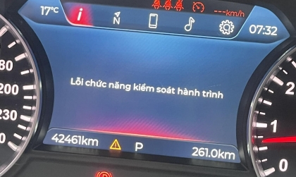 Khắc phục thế nào với xe VinFast Lux A báo lỗi kiểm soát hành trình?