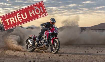 Thế giới 2 bánh: Honda Việt Nam công bố số lượng xe Africa Twin bị triệu hồi do lỗi phần mềm