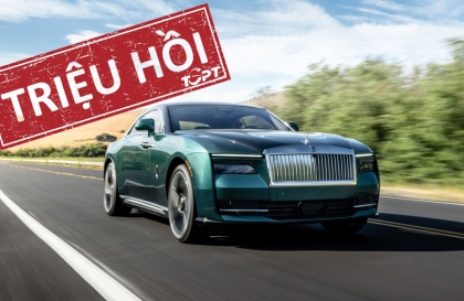 Xe xanh: Triệu hồi Rolls-Royce Spectre trên toàn cầu do lỗi hệ thống phanh