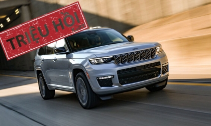 Triệu hồi Jeep Grand Cherokee do nguy cơ cháy xe