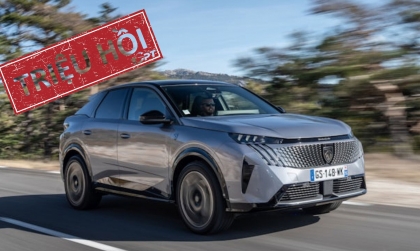 Triệu hồi Peugeot 3008 và 5008 trên toàn cầu do vấn đề hệ thống treo