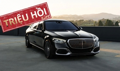 Triệu hồi Mercedes S-Class trên toàn cầu do lỗi ống xả