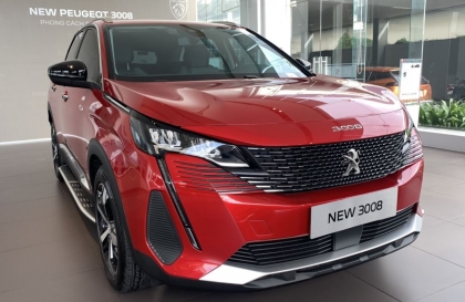 Bảng giá xe Peugeot tháng 12/2024: Peugeot 3008 được ưu đãi tới 85 triệu đồng