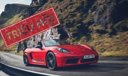 Porsche mở rộng ra toàn cầu với đợt triệu hồi loạt xe thể thao có nguy cơ rơi bánh