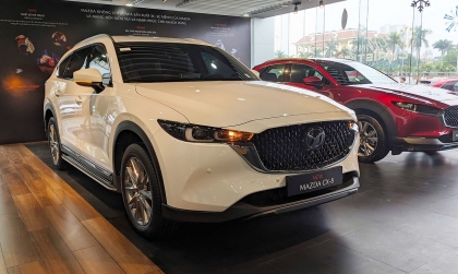 Mazda CX-8 nâng cấp cho năm 2025 chính thức ra mắt, tăng giá bán