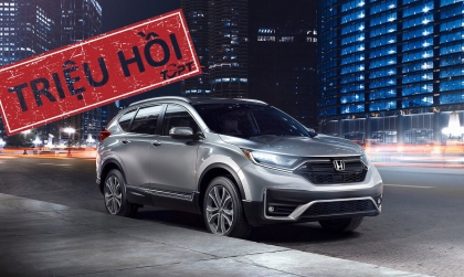 Triệu hồi hơn 820.000 xe Honda trên toàn cầu do lỗi túi khí 