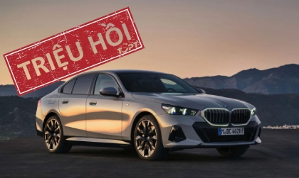 Triệu hồi BMW 5 Series trên toàn cầu do lỗi trục lái