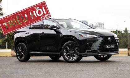 Triệu hồi Lexus RX và NX tại Úc do lỗi đèn pha