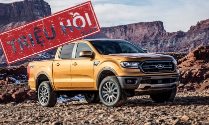 Ford triệu hồi gần 769.000 xe trên toàn cầu do lỗi bộ lọc hạt khí thải