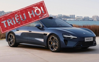 Triệu hồi hơn 30.000 xe điện Xiaomi SU7 do lỗi hệ thống đỗ xe