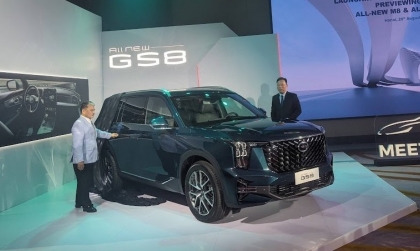 Bảng giá xe GAC tháng 1/2025: GAC GS8 được ưu đãi 50% phí trước bạ