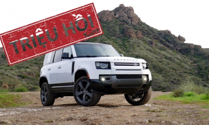 Land Rover triệu hồi Defender tại Mỹ do lỗi camera lùi