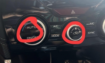 Điều hòa xe Subaru Forester tự lấy gió ngoài là sao các bác nhỉ?