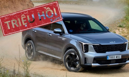 Triệu hồi KIA Sorento do nguy cơ tắt đèn đột ngột