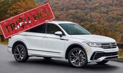 Volkswagen Tiguan bị triệu hồi trên toàn cầu do dây an toàn có thể bị rách