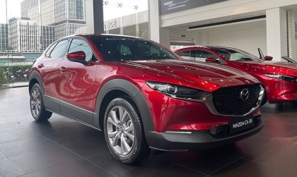 Bảng giá xe Mazda tháng 1/2025: Mazda CX-30 giảm giá 10 triệu đồng