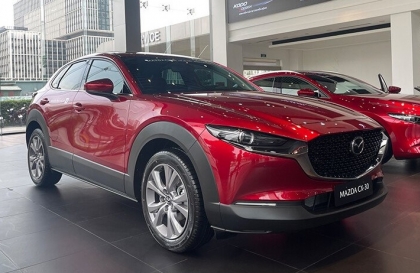 Bảng giá xe Mazda tháng 1/2025: Mazda CX-30 giảm giá 10 triệu đồng