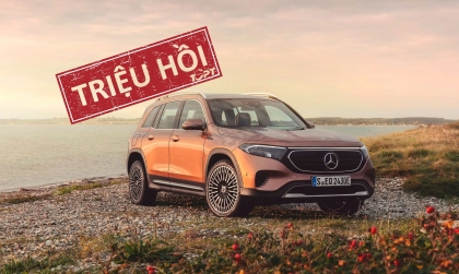 Triệu hồi Mercedes-Benz EQB do lỗi pin cao áp