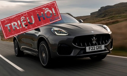 Triệu hồi loạt xe Maserati do lỗi camera lùi