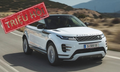 Triệu hồi Range Rover Evoque do lỗi túi khí đầu gối