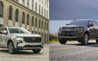 Cơ hội trải nghiệm các dòng SUV của Ford trên toàn quốc