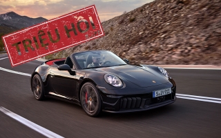 Triệu hồi Porsche 911 tại Mỹ do lỗi đèn pha và đai an toàn