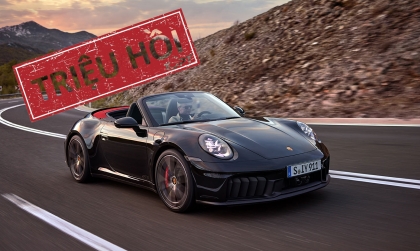 Triệu hồi Porsche 911 tại Mỹ do lỗi đèn pha và đai an toàn