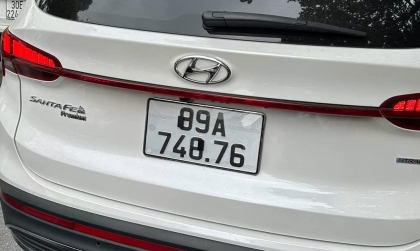 Ý thức Giao thông: Thêm tài xế 99A 74676 cố tình dán biển số tránh phạt nguội