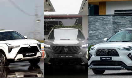 Peugeot 2008 mới có gì khi đối đầu với top đầu phân khúc urban-SUV là Mitsubishi Xforce và Toyota Yaris Cross?