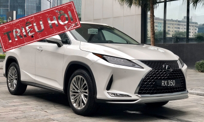 Triệu hồi gần 2.400 xe Lexus tại Việt Nam do lỗi đèn pha