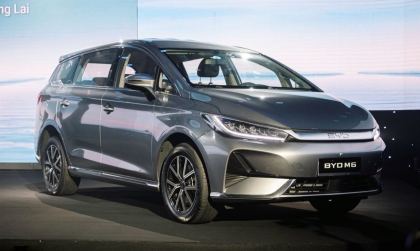 Bảng giá ô tô BYD tháng 2/2025: BYD M6 nhận ưu đãi 10 triệu đồng