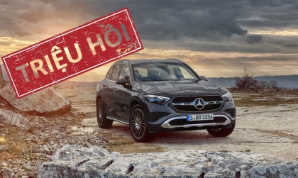 Triệu hồi Mercedes-Benz GLC trên toàn cầu do lỗi sạc ắc quy