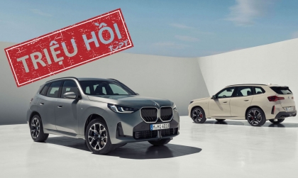 BMW X3 bị triệu hồi tại Mỹ do lỗi khóa cửa và lỏng cáp điện