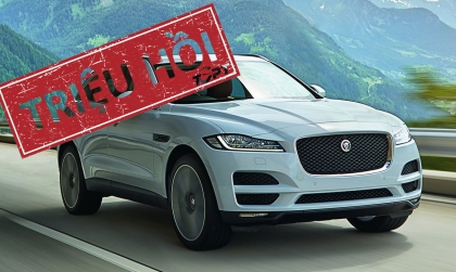 Triệu hồi Jaguar F-Pace trên toàn cầu do lỗi túi khí
