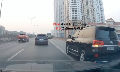 Ý thức giao thông: Khi tài xế thủ đô vượt ở làn khẩn cấp trên vành đai 3 đã trở thành 