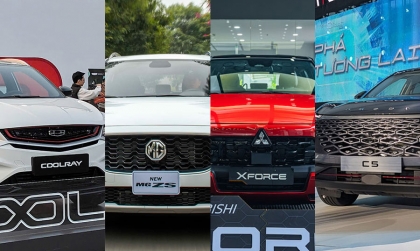SUV đô thị dưới 600 triệu đồng: Mitsubishi Xforce trong vòng vây của Geely Coolray, MG ZS, và Omoda C5