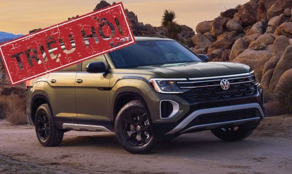 Volkswagen triệu hồi Teramont tại Mỹ do lỗi ở cụm động cơ