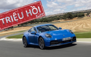 Triệu hồi Porsche 911 trên toàn cầu do lỗi dây đai an toàn