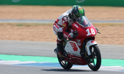 Tay đua trẻ Việt Nam dành điểm số đầu tiên tại giải đua được tổ chức bởi đơn vị quản lý MotoGP