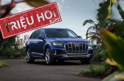 Triệu hồi Audi Q7 tại Mỹ do lỗi đồng hồ