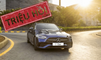 Triệu hồi Mercedes-Benz C-Class do lỗi dây đai an toàn