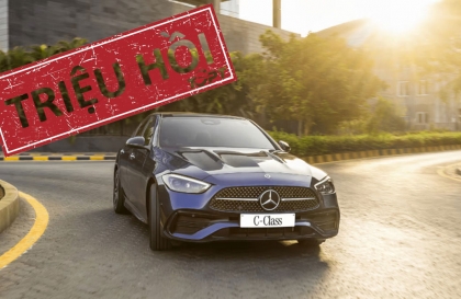 Triệu hồi Mercedes-Benz C-Class do lỗi dây đai an toàn