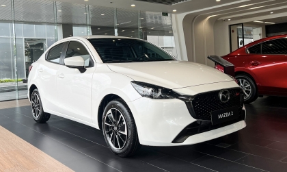 Bảng giá xe Mazda tháng 4/2025: Mazda2 được giảm giá 5 triệu đồng